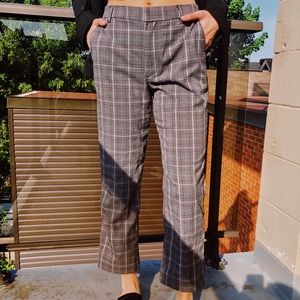 Abercrombie Simone High Rise Ankle Flare Trousers